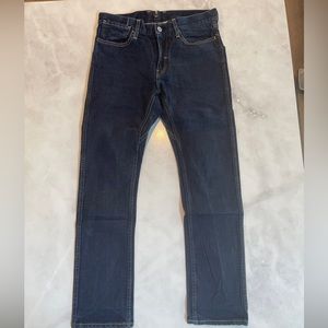 CDG Junya Watanabe Jeans Dark Wash Straight Leg Fit Size S (28/30) Lightly Worn